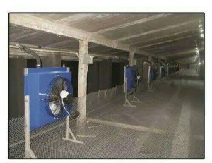 熱風爐安裝現場